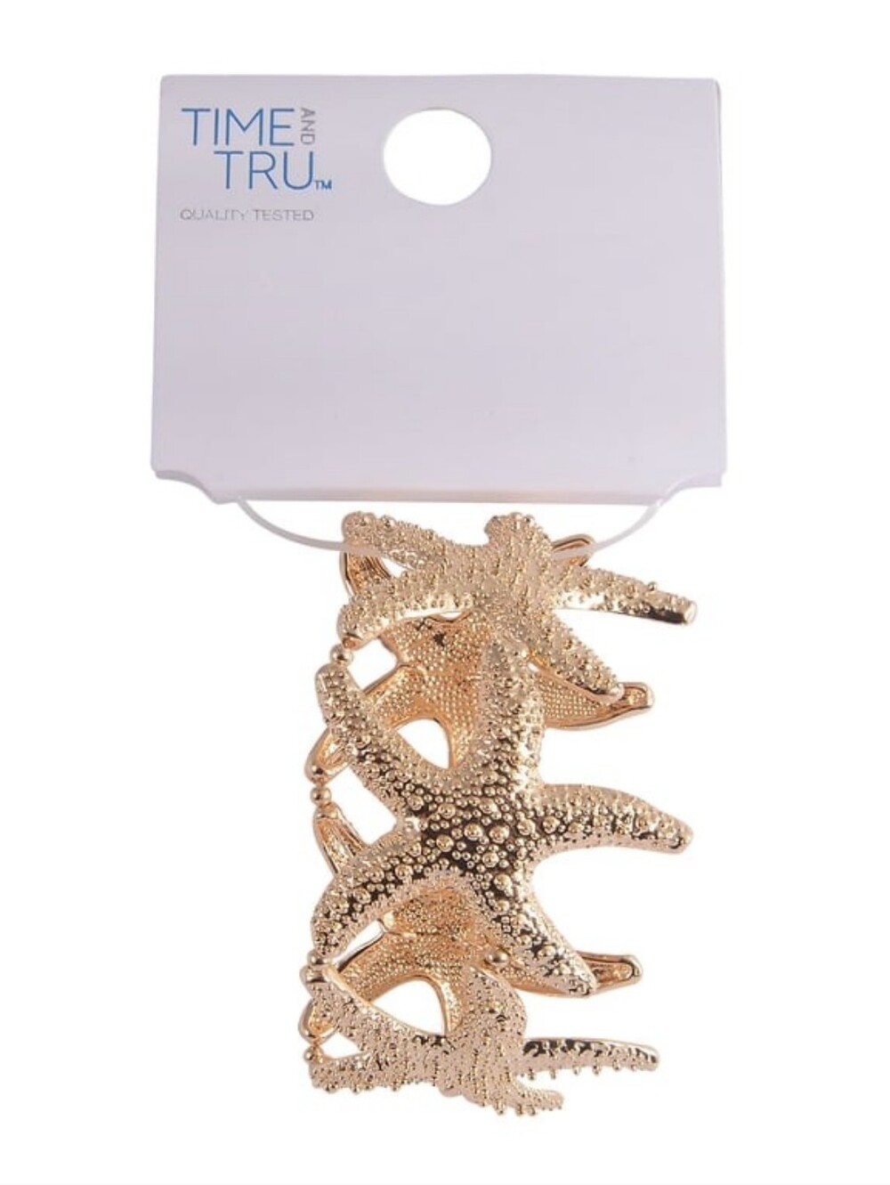 Gold Starfish Stretch Bracelet